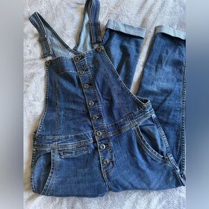 Free people button front overall